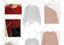 create a fashion or apparel flat sketch and tech pack