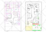 redraw 2d architecture house floor plan, blueprints drawing in revit