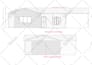 draw your floor plan or house plans in autocad as a draftsman