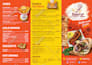 do food menu design, restaurant menu design, food flyer