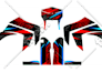 make a wrap sticker design for your mx motorbike