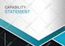 design a professional, winning capability statement