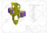 do 2d mechanical, engineering drawing using solidworks