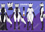 create custom detailed fursona oc and furry reference sheet