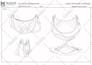 design full tech pack for bag concept backpack, handbag, purse