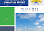 design a clean and modern annual report