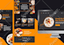 create modern landing page design