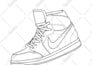make you an air jordan 1 pattern