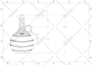 3d model the shape of any packaging bottle with mold