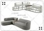 create 3d model of sofa and cnc cuting drawing
