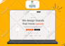 design a premium framer website, webflow website, or landing page