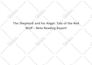 thoroughly beta read your horror, scifi, mystery, or fantasy manuscript