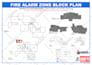 create zone or fire alarm block plan for your building