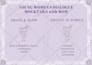 design wedding menus, bar menus, his and hers drink signs