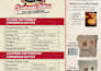 design sale sheet, product sell sheet, and fact sheet