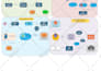 design and recreate professional network diagram in visio