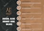 design flyer, media kit