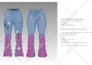 design clothing tech packs and fashion colorway mockups