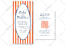 hand paint your wedding invitations and stationery