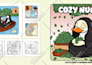 draw bold and easy coloring book cover for amazon KDP