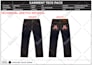 create production ready fashion clothing tech pack with flat sketch