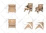 do design flatpack furniture with cnc cutting