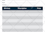 design order form, invoice, letterhead, quotation or pdf form
