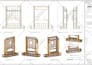design timber structures, wooden framing, and truss plans