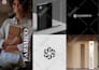 design extremely modern minimalist and luxury elegant logo design