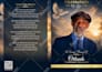 do event, funeral flyer, obituary and program in 3hrs