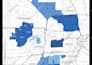 design a district, neighbourhood vector map of any location