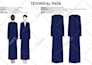 make your professional fashion tech pack for production