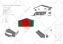 draw shipping container home blueprint set