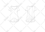 create your fashion illustration and flat sketch