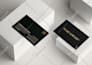 create luxury business card for you
