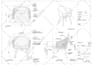 do seating shop drawings for sofa,chair with autocad