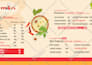 design a unique menu board for your restaurant