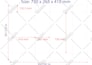 create custom box packaging dieline, cut lines template and diecut