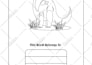 design eye catching coloring book cover  for kids, children with  interior