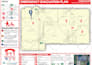 design an easy to use emergency exit plan, evacuation map