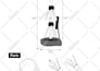 draw vector line art line drawing, instruction manual