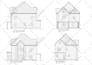 floor plan drawing with measurements in autocad