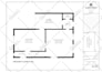 create professional 2d architectural drawing, floor plan and house plans
