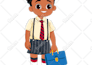 create african american illustrations for children book