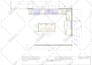provide 2d and 3d renderings of kitchen with notated plans