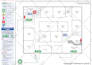 create fire  emergency evacuation plan, maps, diagram