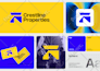 do modern minimalist logo design and branding kit