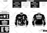 design a varsity or bomber jacket tech pack