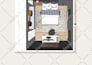 do interior design bedroom, kids bedroom and living room