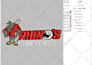 do embroidery digitizing and convert logo to dst pes jef emb fast